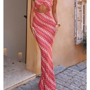 Rock Your World Strapless Dress Berry